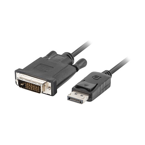 Kabel LANBERG DisplayPort na DVI-D 1.8m crna boja-1