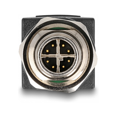 Delock M12 Adapter X-kodiert 8 Pin Stecker zu RJ45 Buchse gerade-1