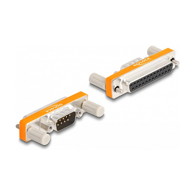 Adapter DELOCK D-Sub 9-pinski (M) na D-Sub 25-pinski (Ž) 66982-0