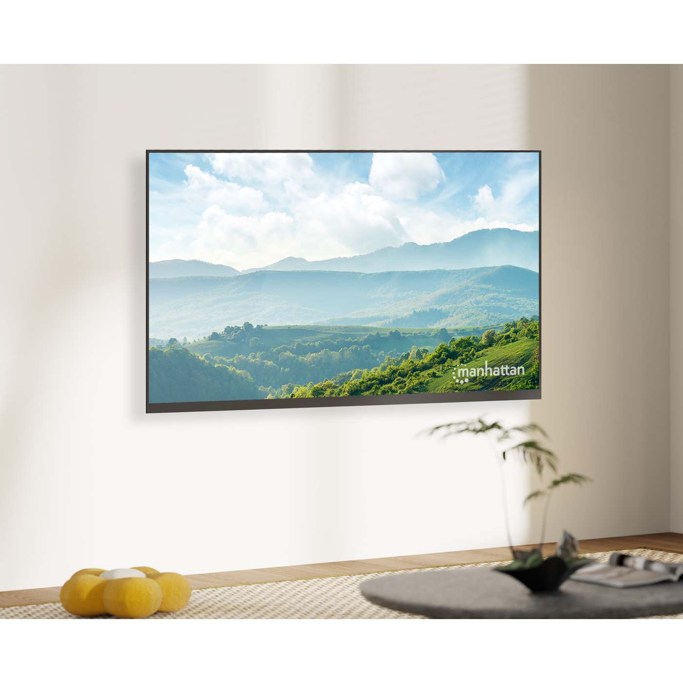 Nosač za TV MANHATTAN 462662 (zakretni i nagibni, 13"-32", 30 kg, VESA 100x100)-1