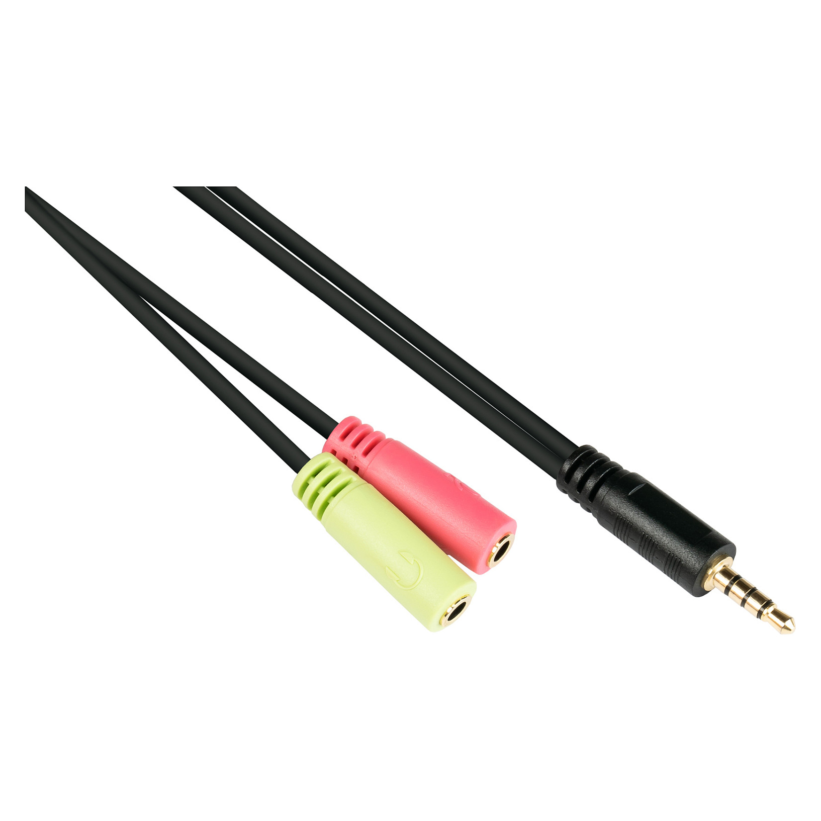 Adapter GOOD CONNECTIONS za slušalice 3.5mm (CTIA na OMTP)-0