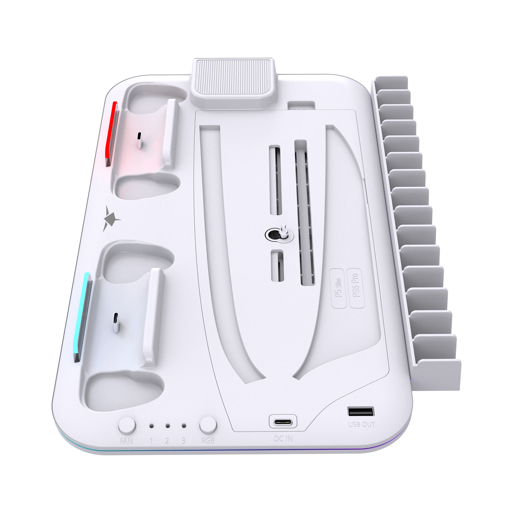 White Shark PS5 COOLING PAD PS5-DZ504 KIMURA PRO-3