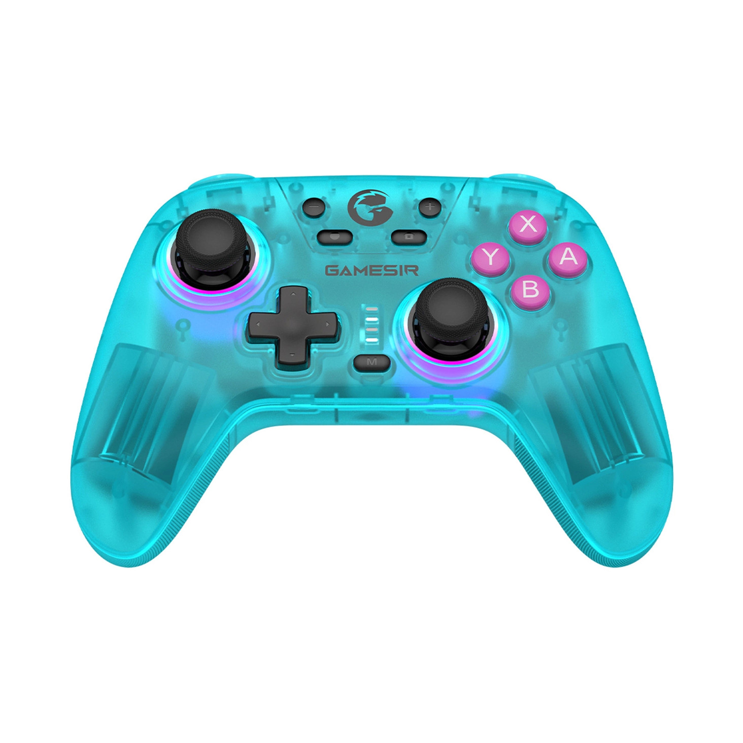 Bežični gamepad GAMESIR T4 Nova (Hall Effect, RGB), Neon Teal boja