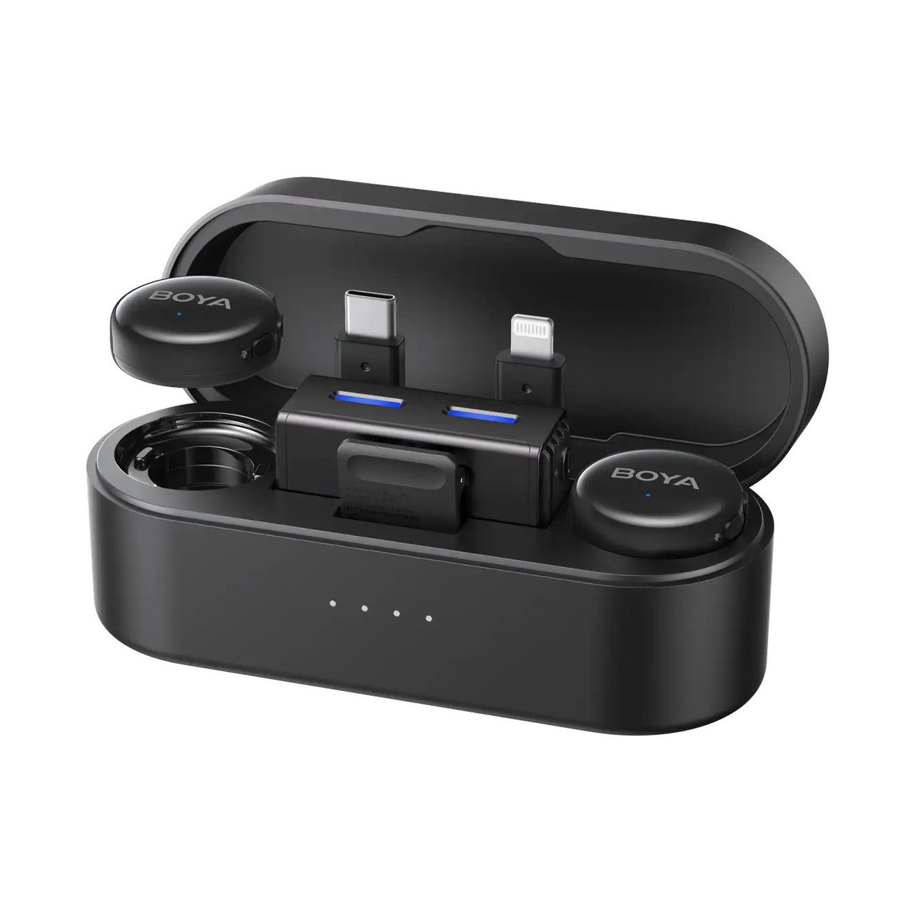Mikrofon BOYA Boyalink 3-02, bežični, USB C, crni-0