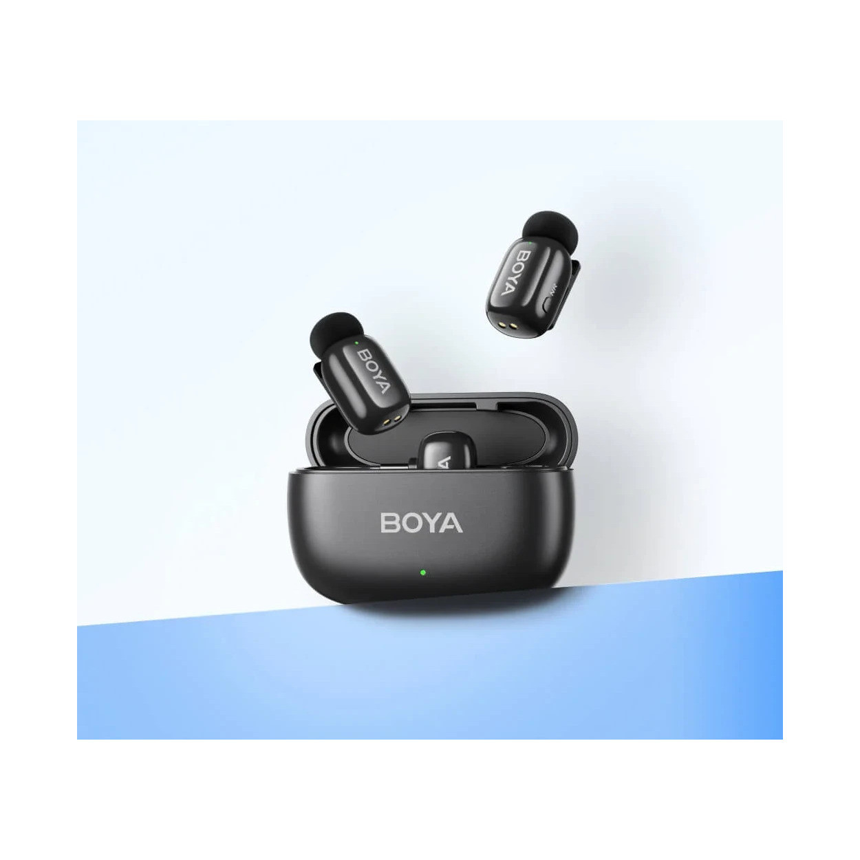 Mikrofon BOYA mini 2-02, bežični, USB C, crni-0