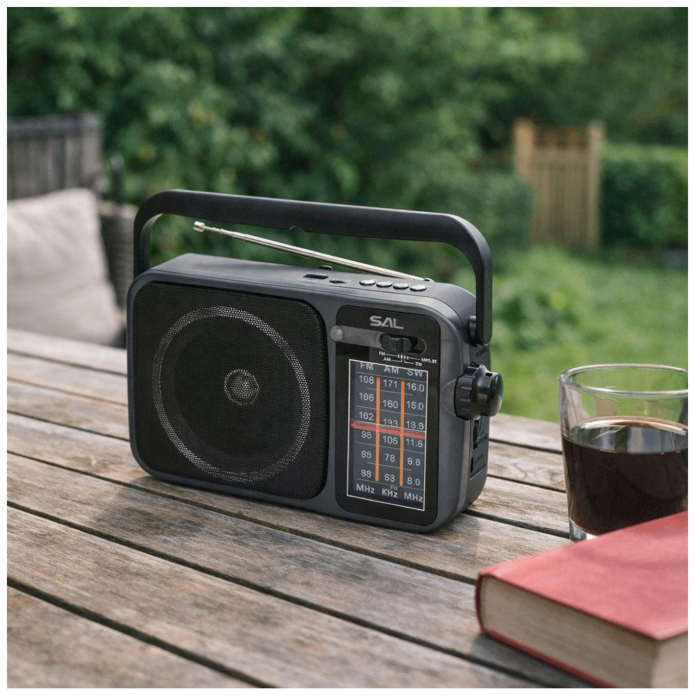 Prijenosni radio prijemnik SAL RPR10 (Bluetooth, USB, microSD)-3