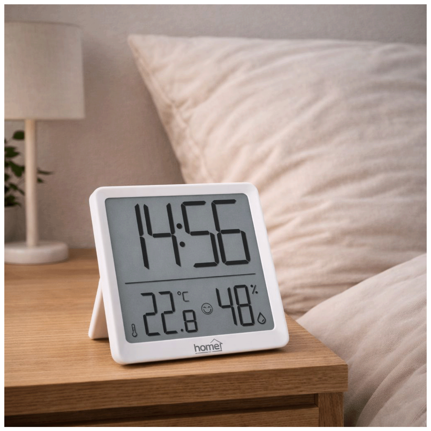 home Sat sa alarmom i mjeračem temperature i vlažnosti - HC17-2