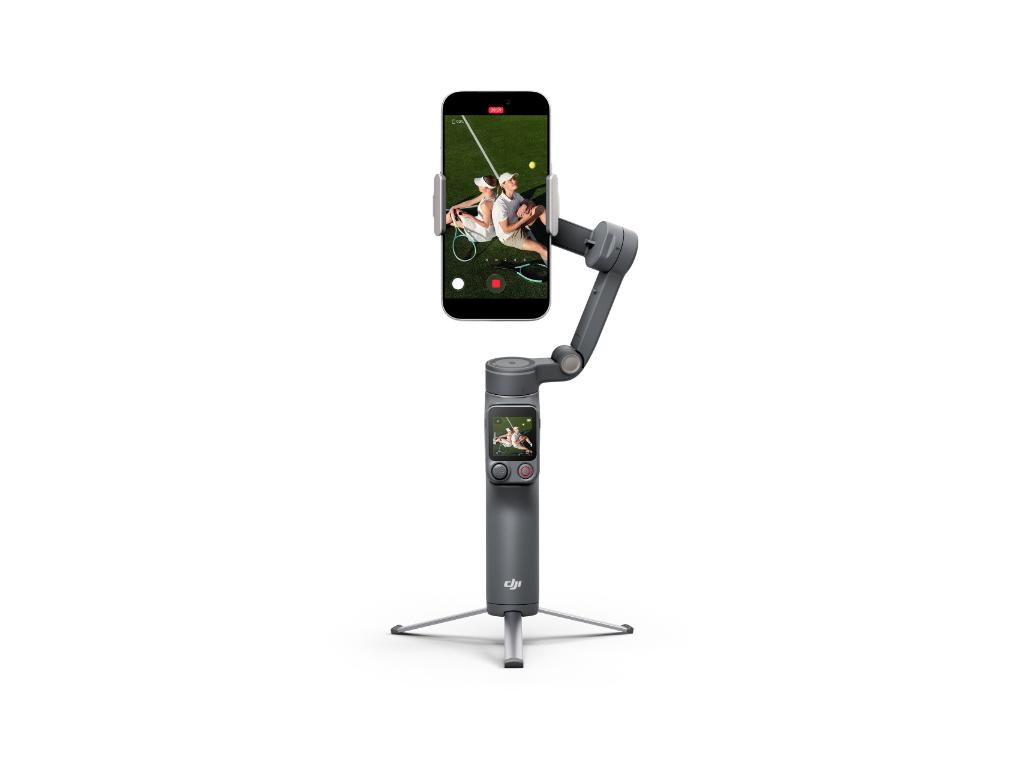 Gimbal stabilizator DJI Osmo Mobile 8P Advanced Tracking Combo (ActiveTrack 8.0, 3-osna stabilizacija, ugrađena teleskopska šipka, crna boja)-8