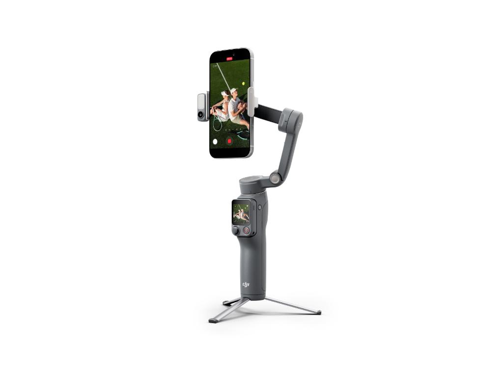 Gimbal stabilizator DJI Osmo Mobile 8P Advanced Tracking Combo (ActiveTrack 8.0, 3-osna stabilizacija, ugrađena teleskopska šipka, crna boja)-10