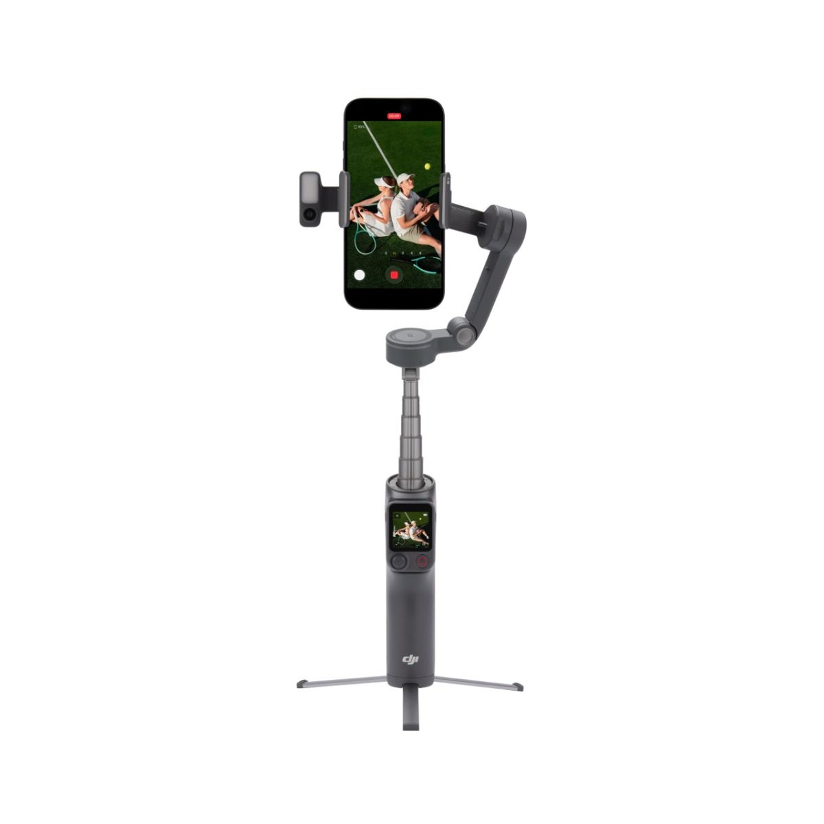 Gimbal stabilizator DJI Osmo Mobile 8P Advanced Tracking Combo (ActiveTrack 8.0, 3-osna stabilizacija, ugrađena teleskopska šipka, crna boja)-2