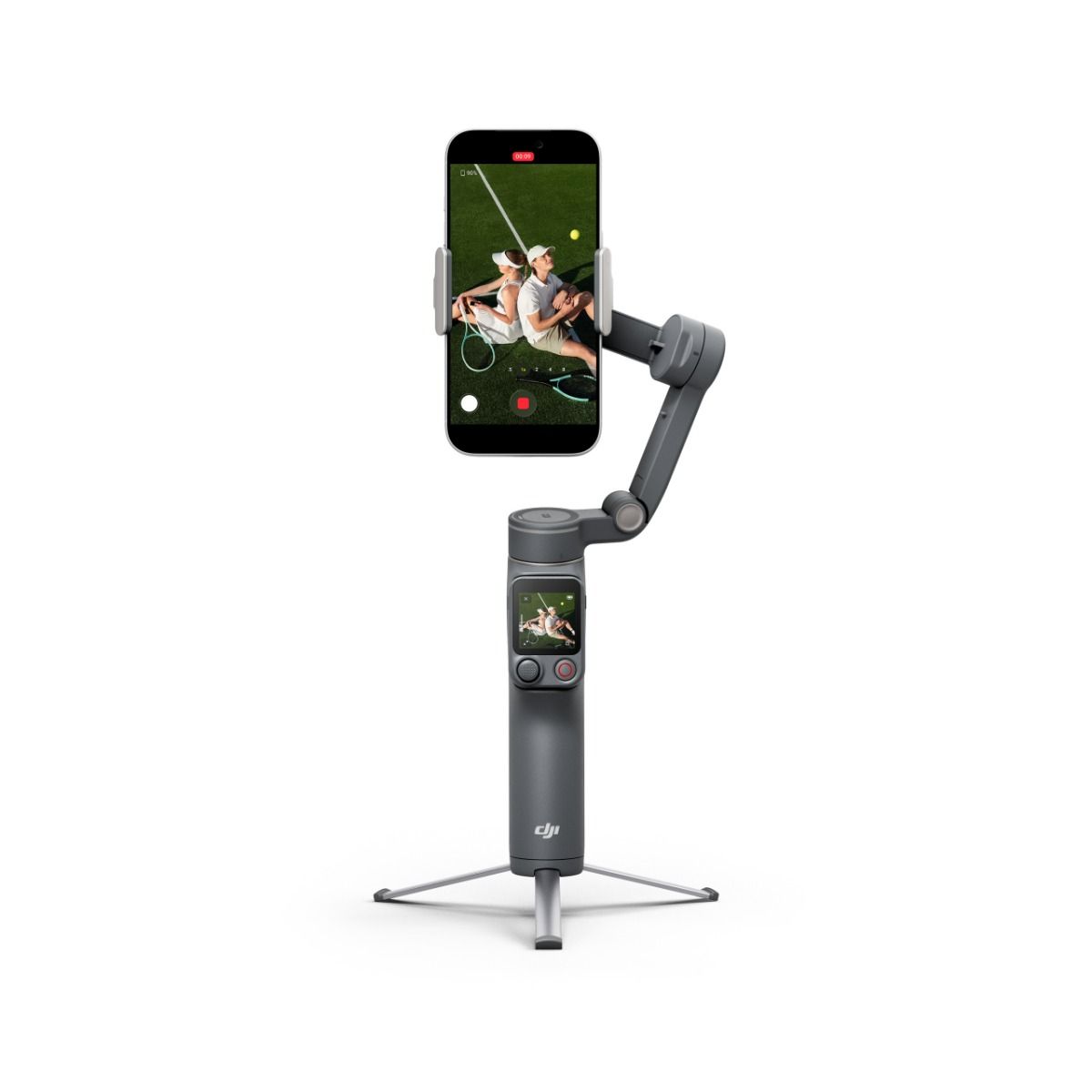 Gimbal stabilizator DJI Osmo Mobile 8P Advanced Tracking Combo (ActiveTrack 8.0, 3-osna stabilizacija, ugrađena teleskopska šipka, crna boja)