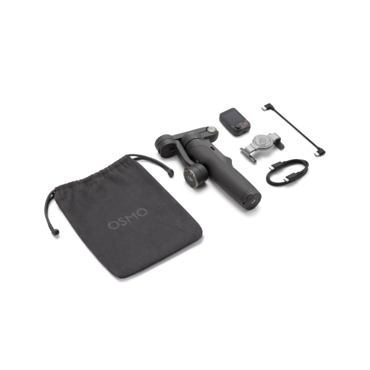 Gimbal stabilizator DJI Osmo Mobile 8P Standard Combo (ActiveTrack 8.0, 3-osna stabilizacija, ugrađena teleskopska šipka, siva boja)-4