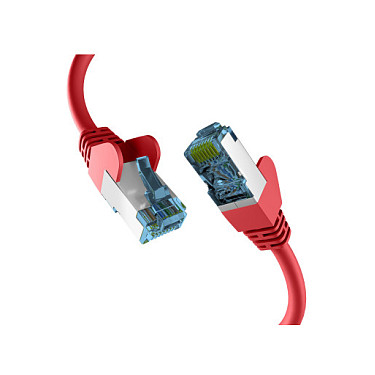 EFB RJ45 Patchkabel mit Cat7 Rohkabel 5.00m rot
