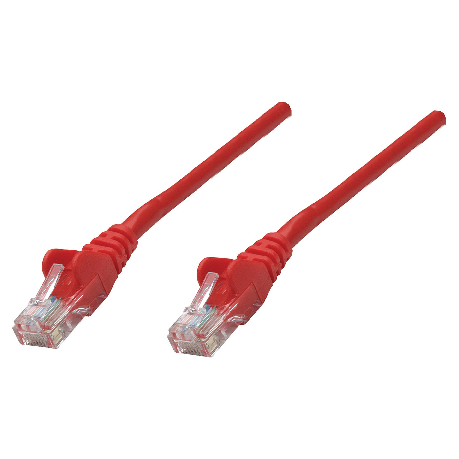 Mrežni kabel INTELLINET Cat6a S/FTP LSZH, 20m, crvena boja