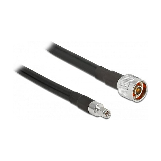 DELOCK Antennenkabel N Stecker > RP-SMA Stecker CFD400 LLC400 10m low loss-0