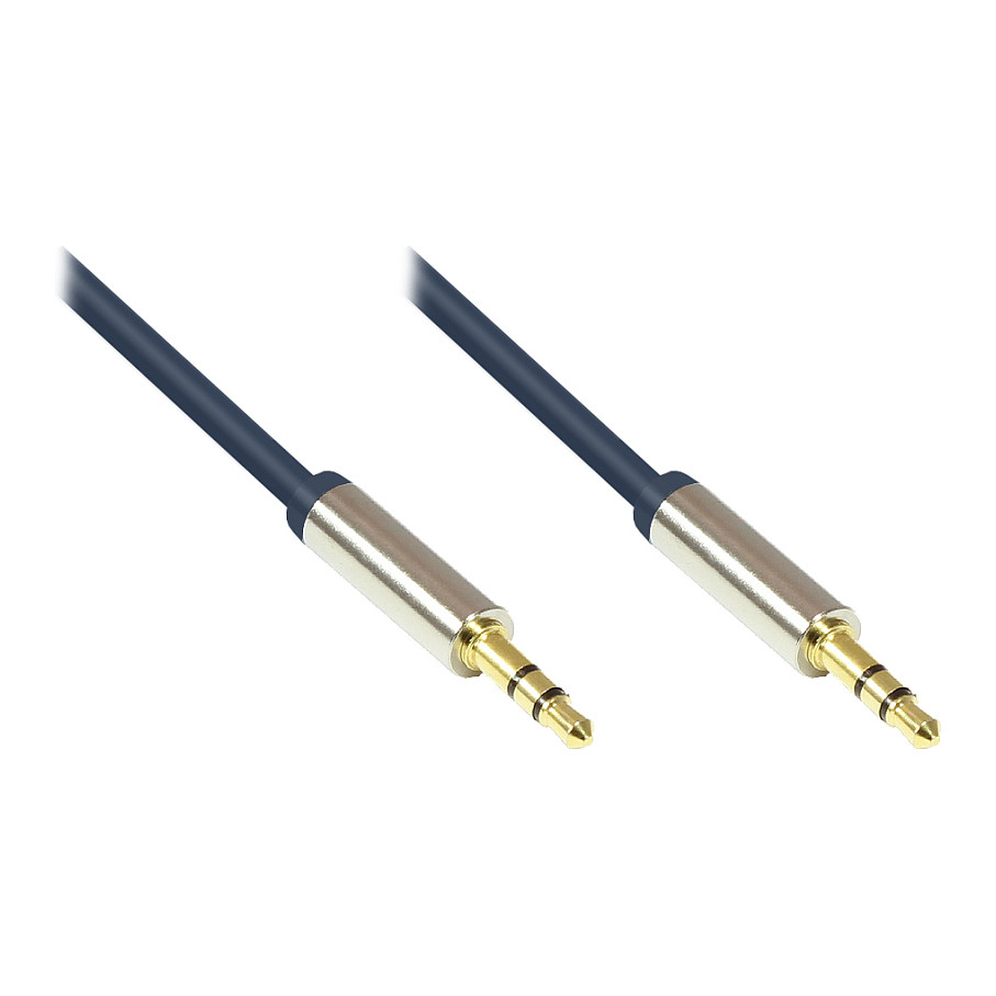 Audio kabel GOOD CONNECTIONS 3.5mm stereo, 0.5m-0