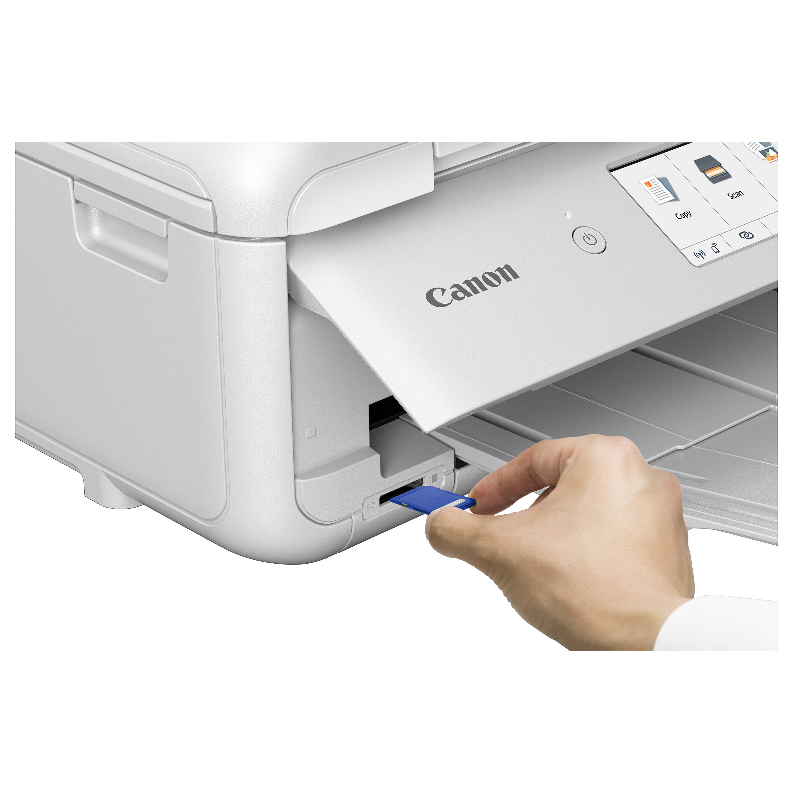 Multifunkcijski printer CANON PIXMA TS9551C (tintni, u boji, ispis/kopiranje/skeniranje, A3, ADF, duplex, Wi-Fi, bijela boja)-10