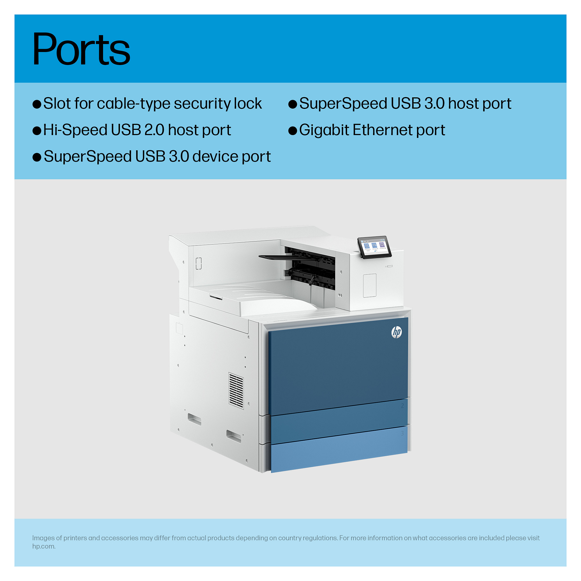 Printer HP LaserJet Enterprise 8501dn (laserski, mono, A3, 70 ppm, duplex, Ethernet)-1