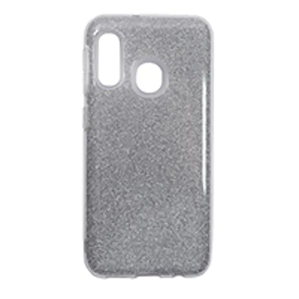 MM TPU MOTOROLA E7 POWER GLITTER srebrna