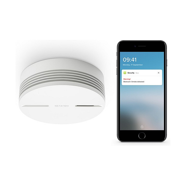 Pametni detektor dima NETATMO Smart Smoke Alarm-1