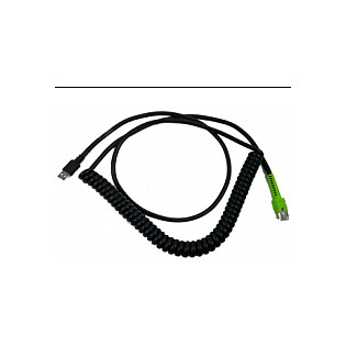 Zebra Stromkabel USB 3.66 m gewickelt Black