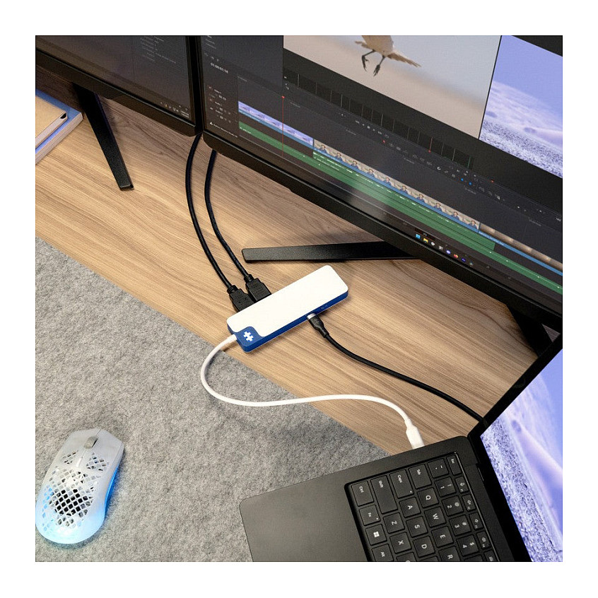 D TARGUS HyperDrive Flex 9 Port Dual 4K HDMI USB--1