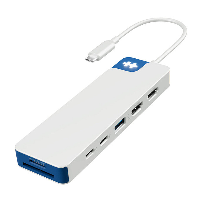 D TARGUS HyperDrive Flex 9 Port Dual 4K HDMI USB--3