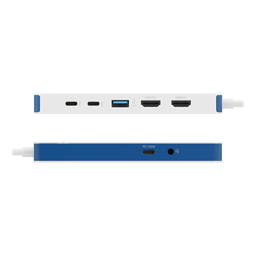 D TARGUS HyperDrive Flex 9 Port Dual 4K HDMI USB--6
