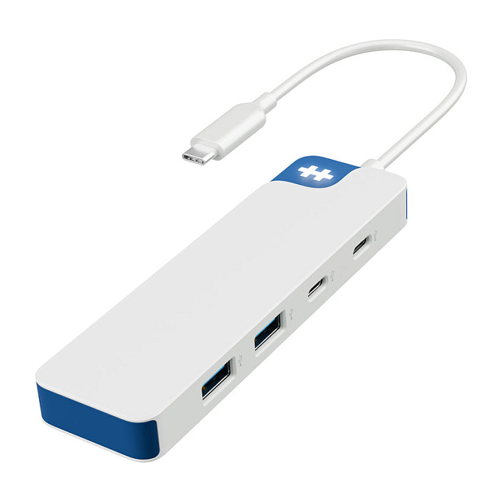 D TARGUS HyperDrive Flex 4 Port USB-C Hub Blue-0