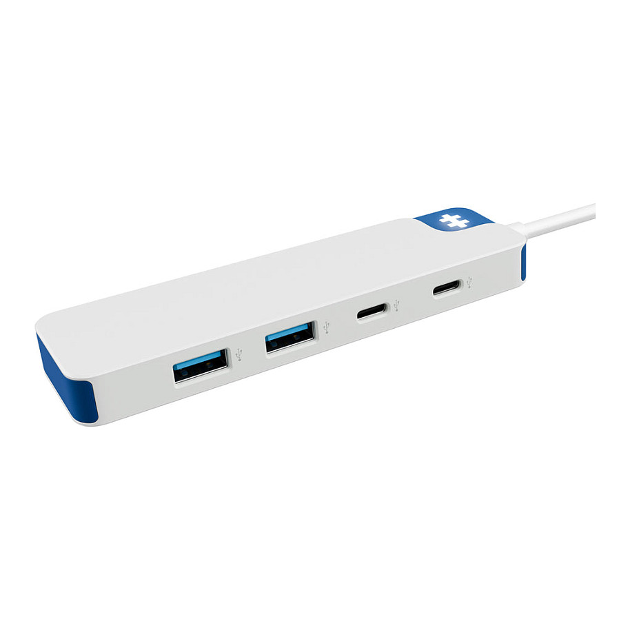 D TARGUS HyperDrive Flex 4 Port USB-C Hub Blue-2