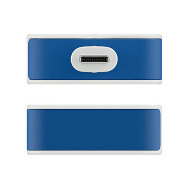 D TARGUS HyperDrive Flex 4 Port USB-C Hub Blue-4
