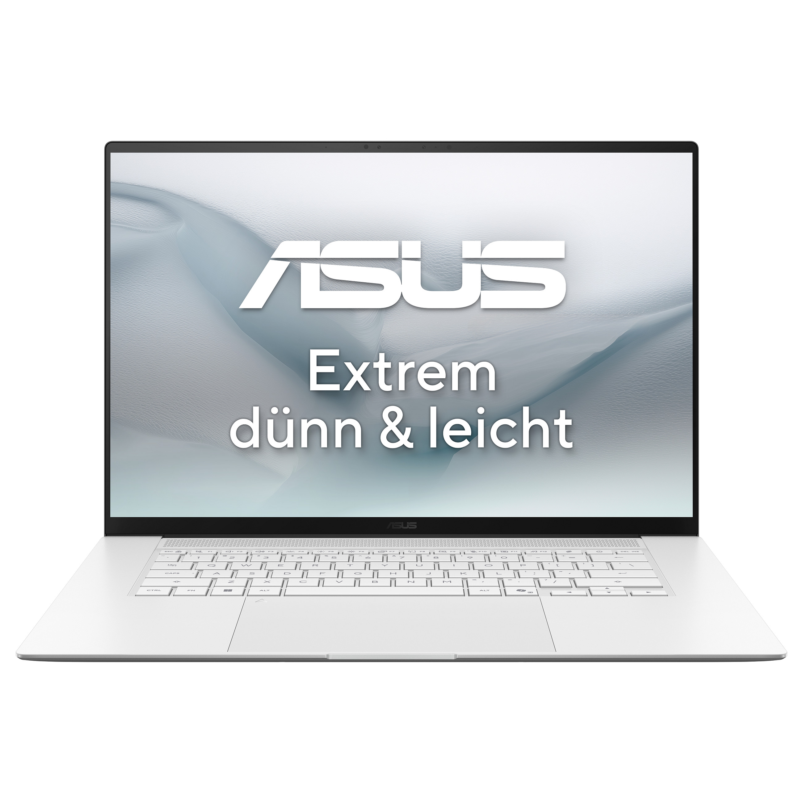 Laptop ASUS Zenbook S 16 (16", OLED, WQXGA+, AMD Ryzen AI 9 465, 32GB, 1TB SSD, AMD Radeon 880M, Windows 11 Home, Non-HR tipkovnica, Bijela)-0