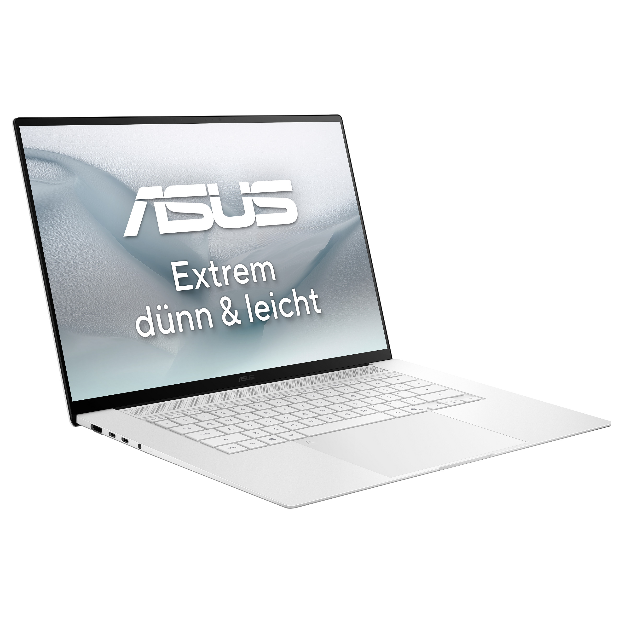 Laptop ASUS Zenbook S 16 (16", OLED, WQXGA+, AMD Ryzen AI 9 465, 32GB, 1TB SSD, AMD Radeon 880M, Windows 11 Home, Non-HR tipkovnica, Bijela)-1