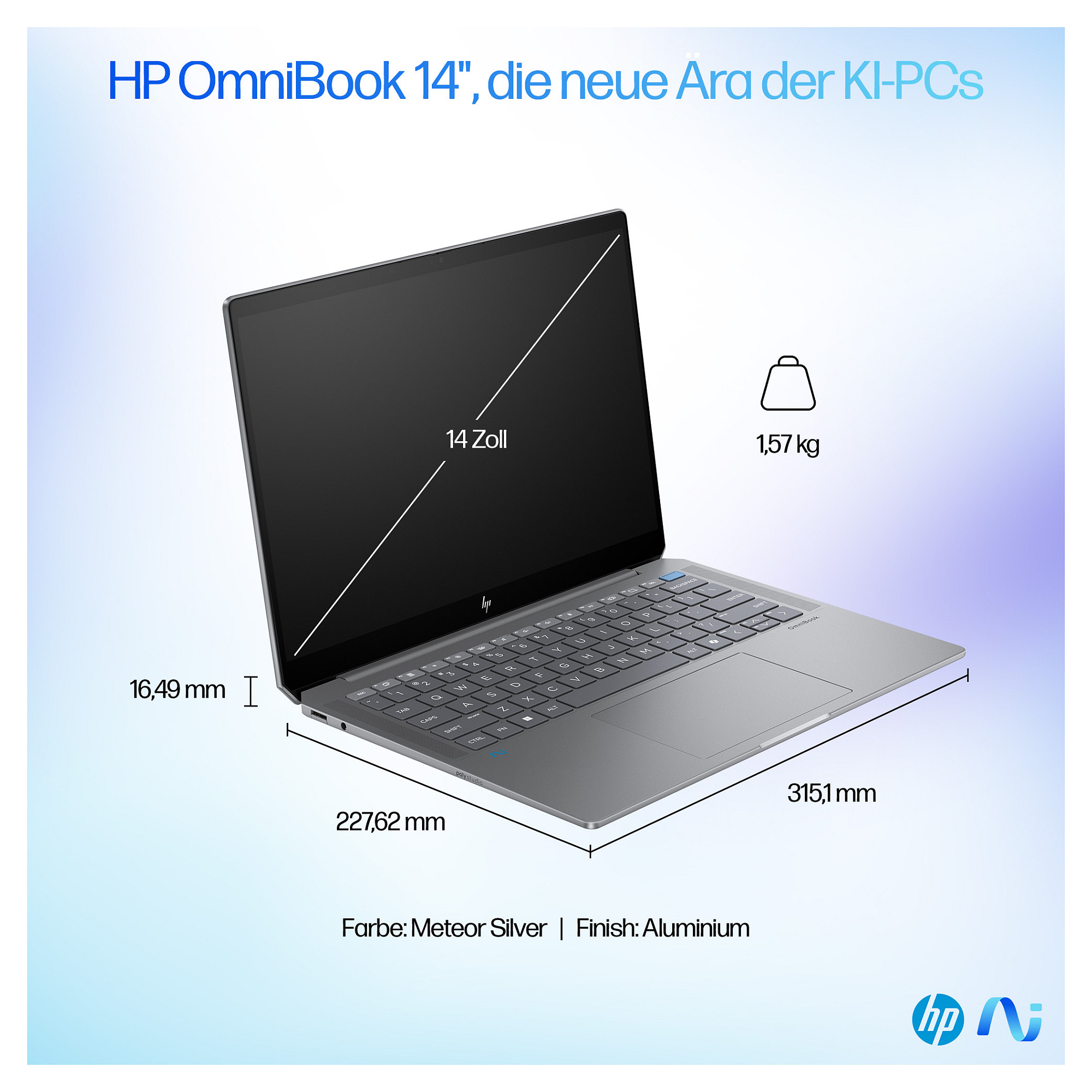HP OmniBook Ultra AI PC 14-fd0191ng RYZ AI 9 365/16GB/1TBSSD/W11 Home Touch-6