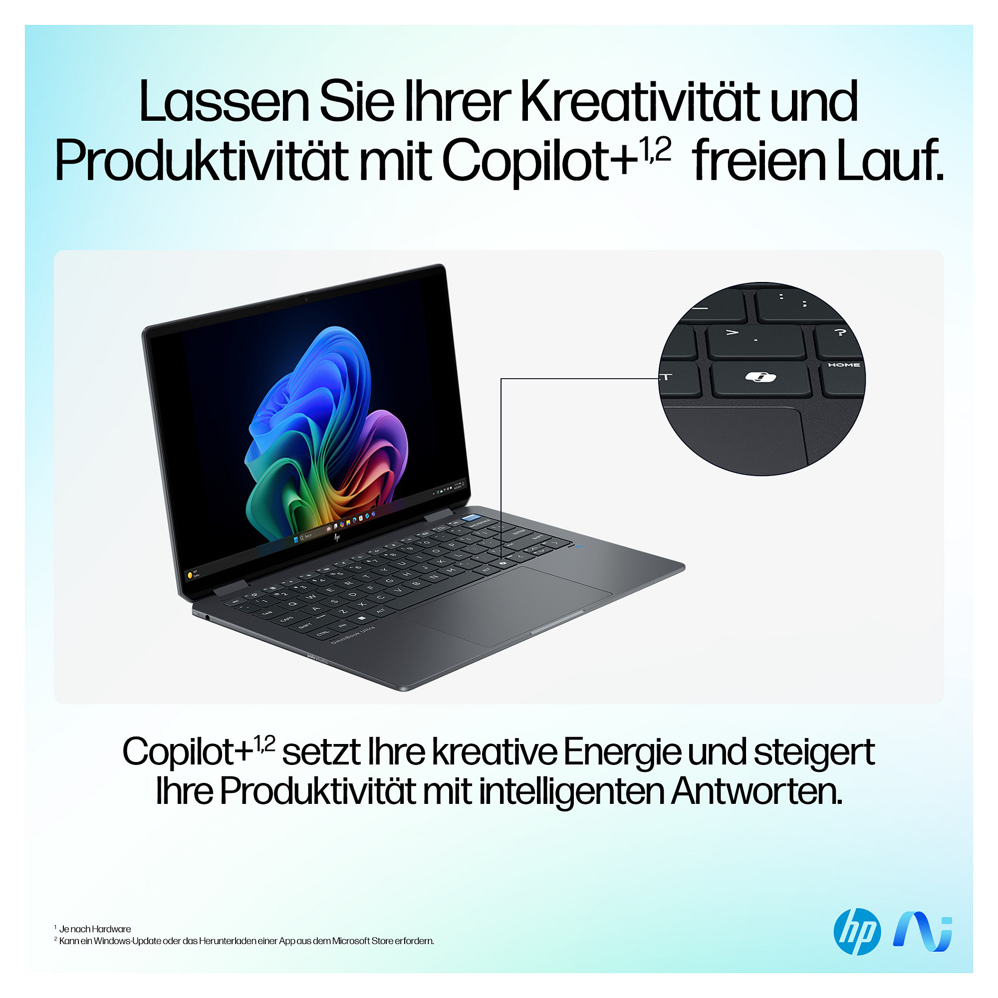Laptop HP OmniBook Ultra Flip 14-fh0174ng (14", OLED Touch, 2.8K, Intel Core Ultra 7 258V, 32GB, 2TB SSD, Intel Arc Graphics, Windows 11 Home, DE tipkovnica, Eclipse Gray)-12