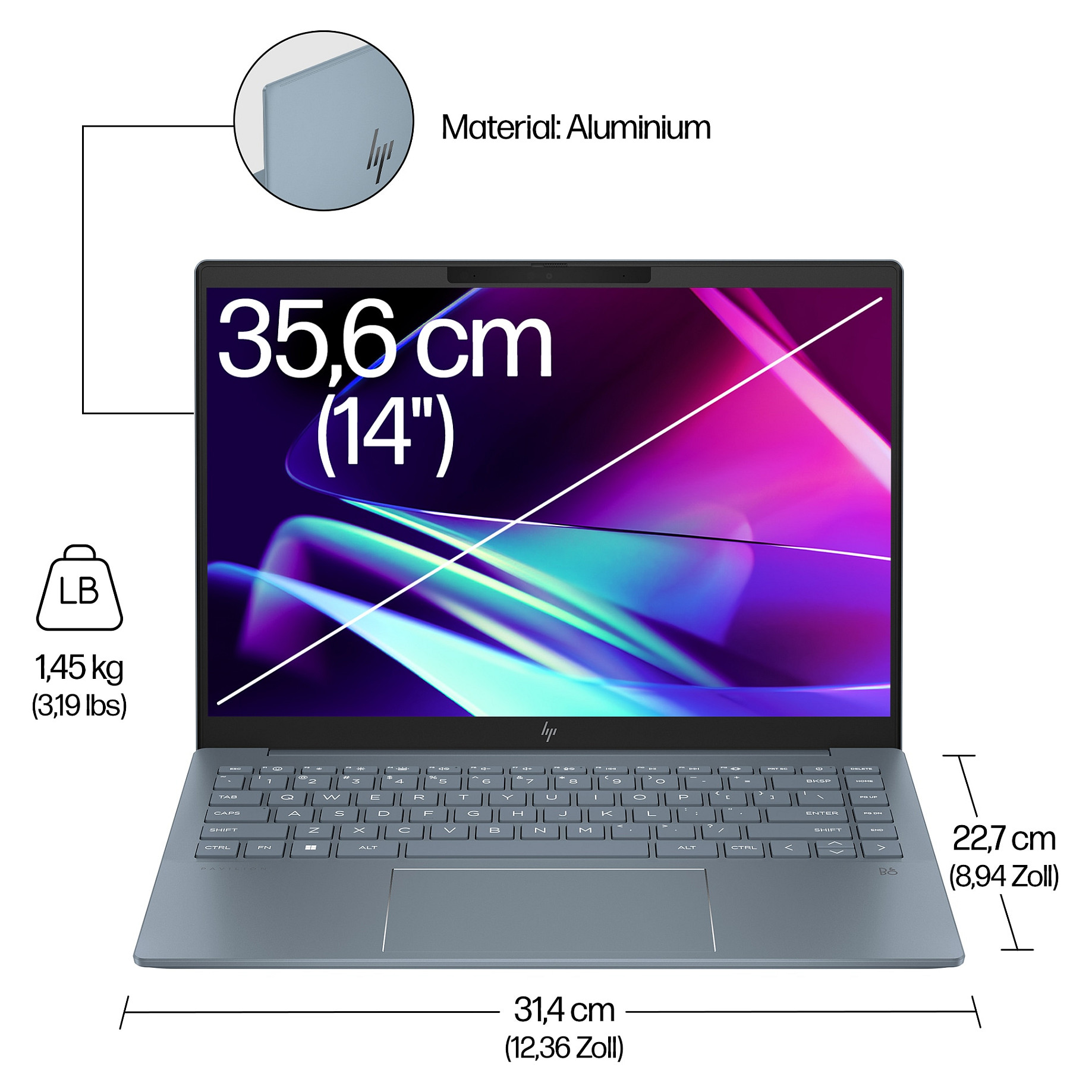 HP Pavilion Plus 14-ew1152ng CU 125H/16GB/512SSD/W11 Home-5
