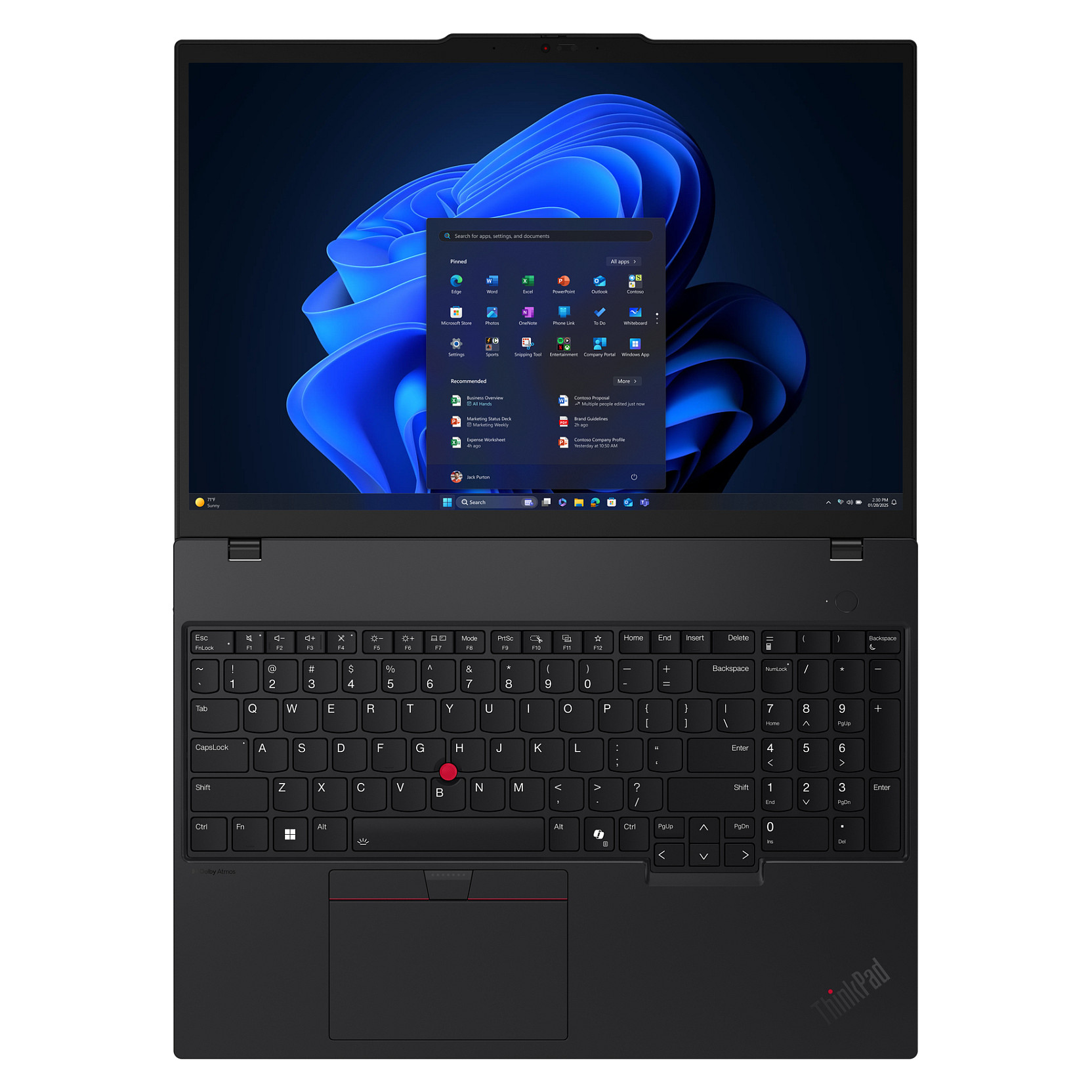 Lenovo ThinkPad T16 G4 CU5 228V/32GB/1TBSSD/W11 Pro LTE 4G Black TopSeller-15