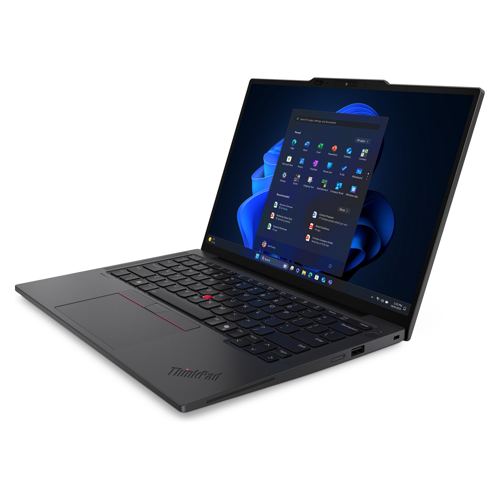 Laptop LENOVO ThinkPad X13 G6 (Intel Core Ultra 7 255U, 32GB, 512GB SSD, Windows 11 Pro, Non-HR tipkovnica)-3
