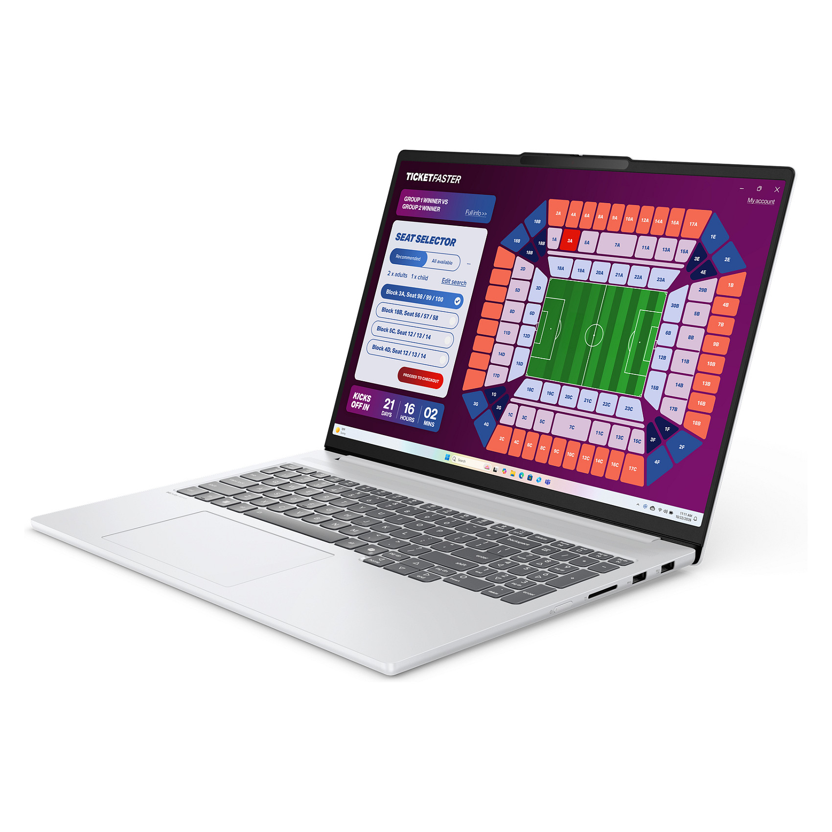 Laptop LENOVO IdeaPad Pro 5i 16IPH11 (16", 2.8K OLED, Intel Core Ultra 9 368H, 32GB, 1TB SSD, NVIDIA GeForce RTX 5060, Windows 11 Pro, Non-HR tipkovnica, Siva)-10