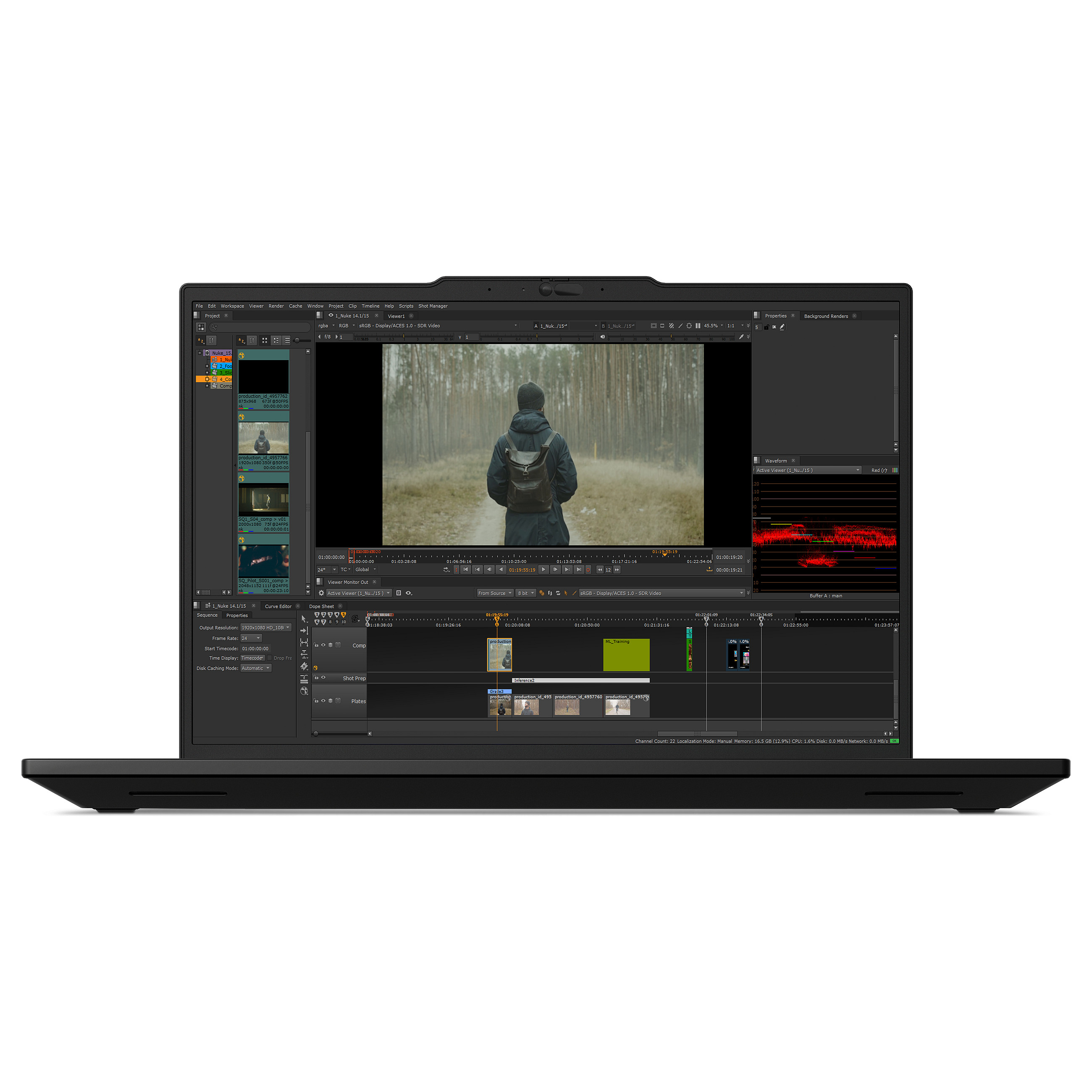 Laptop LENOVO ThinkPad P14s Gen 6 (14.5", WQXGA, Intel Core Ultra 9 285H, 64GB, 1TB SSD, Intel Arc Graphics, Windows 11 Pro, Non-HR tipkovnica, Crna)-1