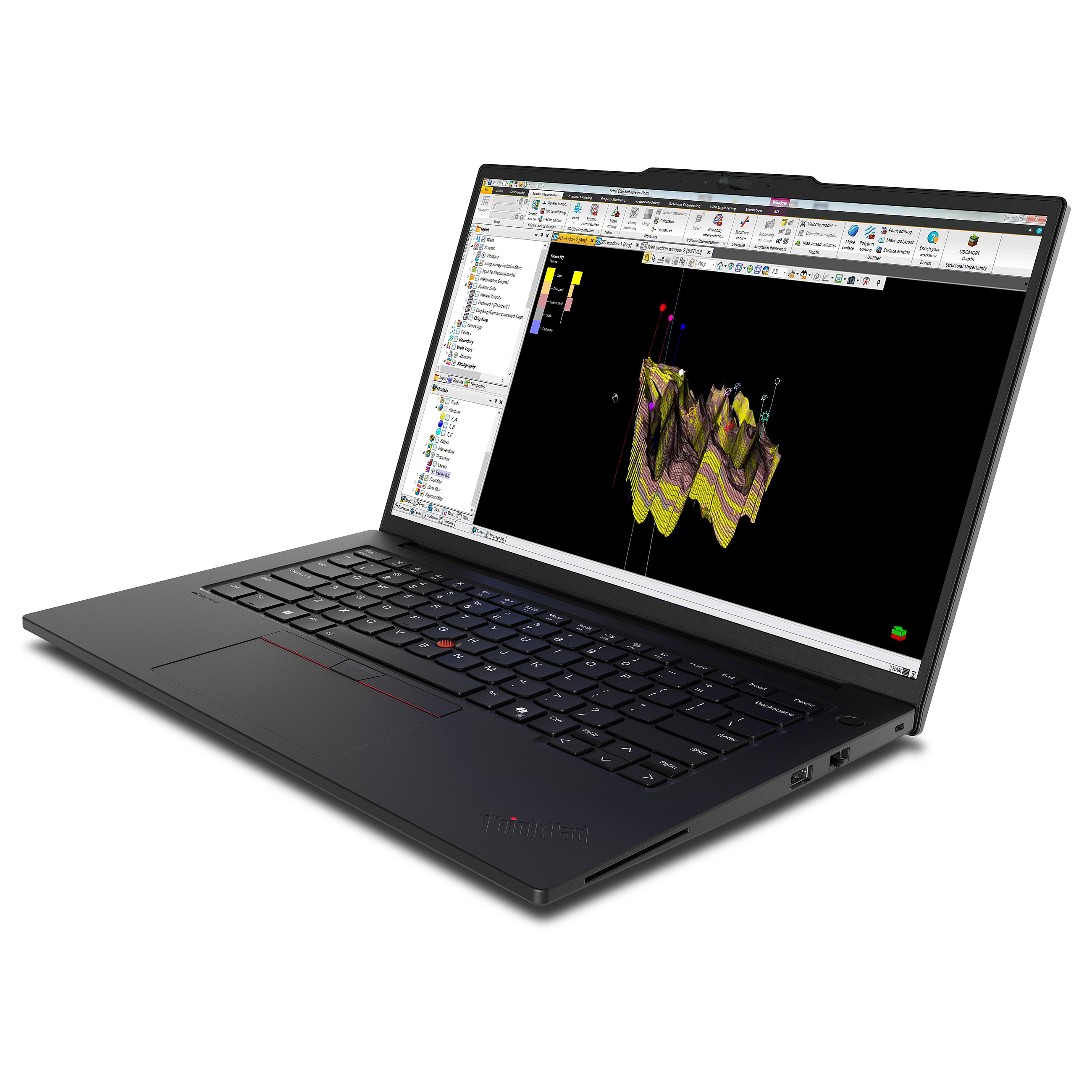 Laptop LENOVO ThinkPad P14s Gen 6 (14.5", WQXGA, Intel Core Ultra 9 285H, 64GB, 1TB SSD, Intel Arc Graphics, Windows 11 Pro, Non-HR tipkovnica, Crna)-3