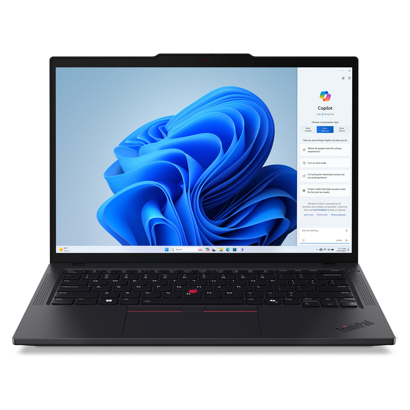 Lenovo ThinkPad T14 G5 CU5-135U/16GB/256SSD/W11 Pro-15