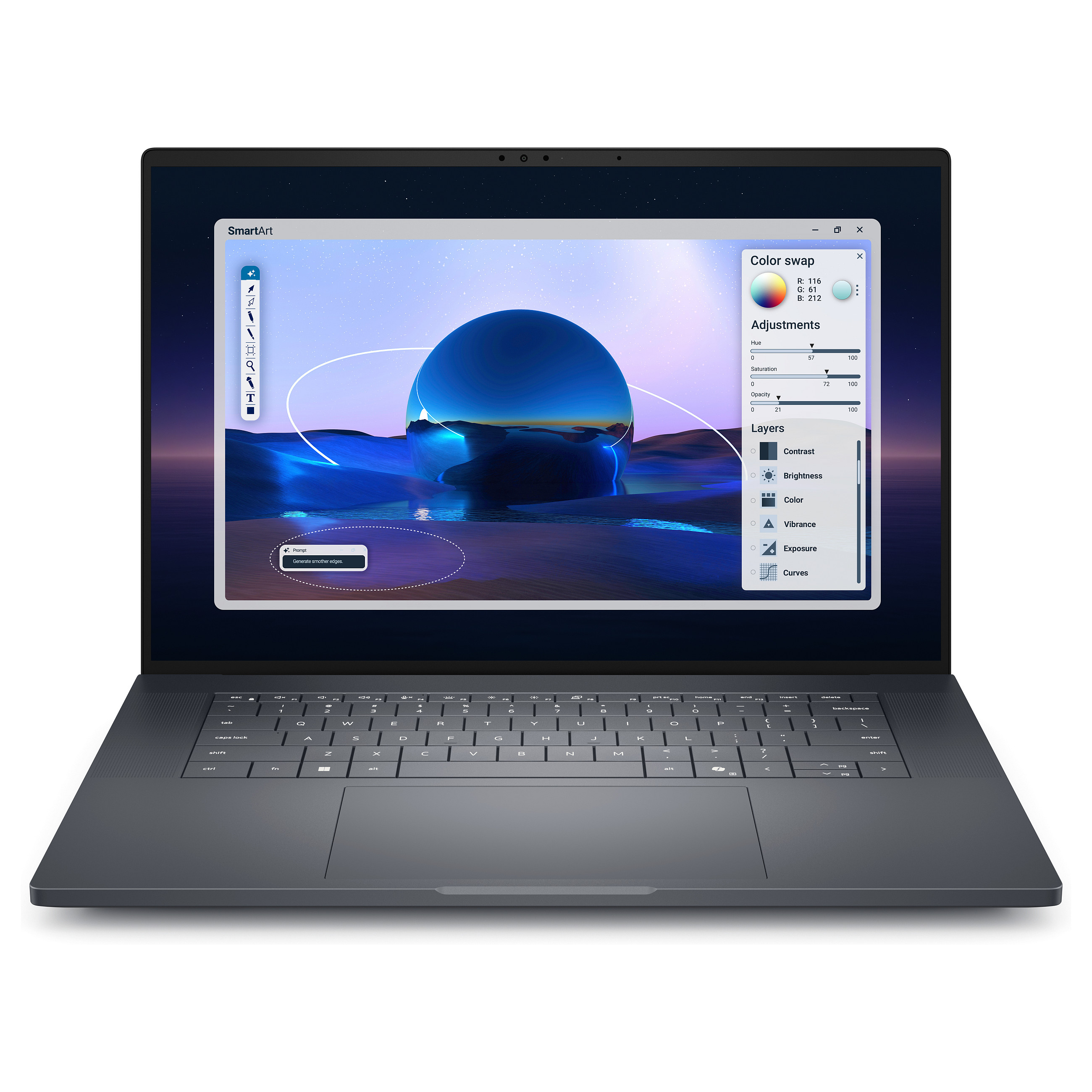 Dell Pro Max 16 Premium CU9 285H/64GB/1TBSSD/RTX PRO 2000/W11 Pro 3Y ProSpt-0