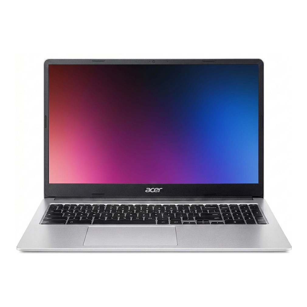 Laptop ACER Chromebook 315 CB315-4H-C7C6 (15.6", IPS, Full HD, Intel Celeron N5100, 4GB, 128GB eMMC, Intel UHD Graphics, ChromeOS, US tipkovnica, Srebrna)-0