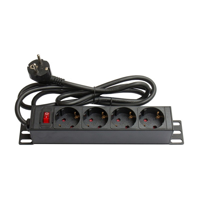 Good Connections 19" PDU Steckdosenleiste 4-fach