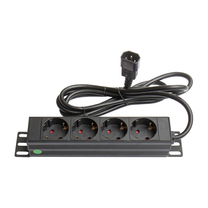 Good Connections 19" PDU Steckdosenleiste 4-fach