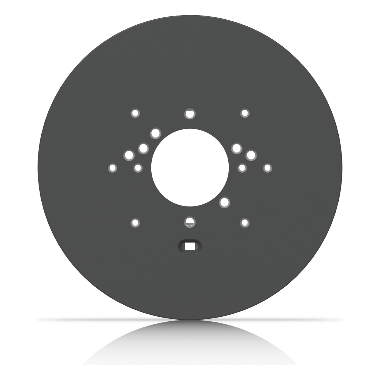 Pokrovna ploča UBIQUITI GigaBeam Cover Plate (crna boja) - UACC-GB-Plate-B-1