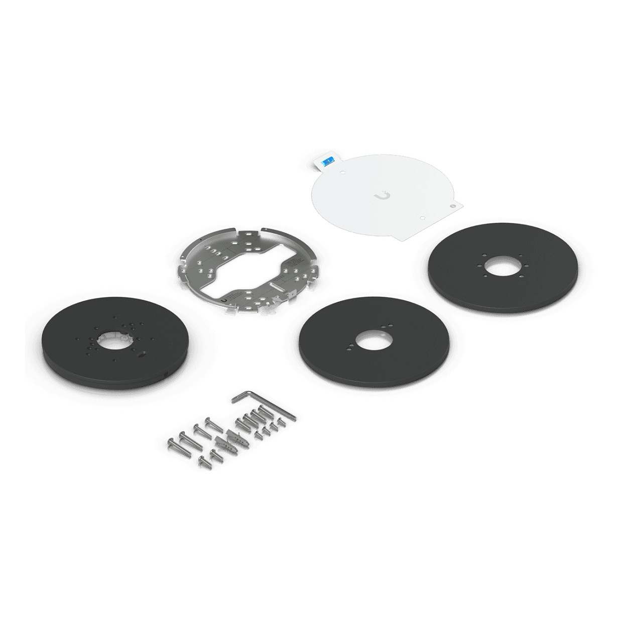Pokrovna ploča UBIQUITI GigaBeam Cover Plate (crna boja) - UACC-GB-Plate-B-10