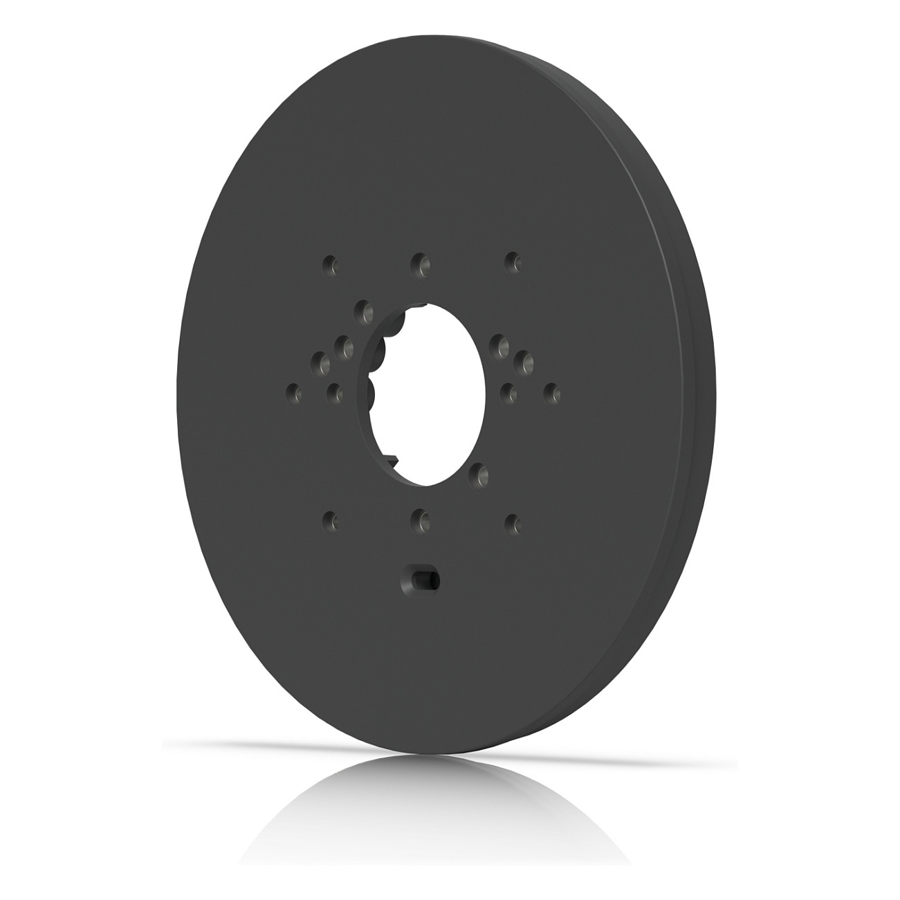 Pokrovna ploča UBIQUITI GigaBeam Cover Plate (crna boja) - UACC-GB-Plate-B-4