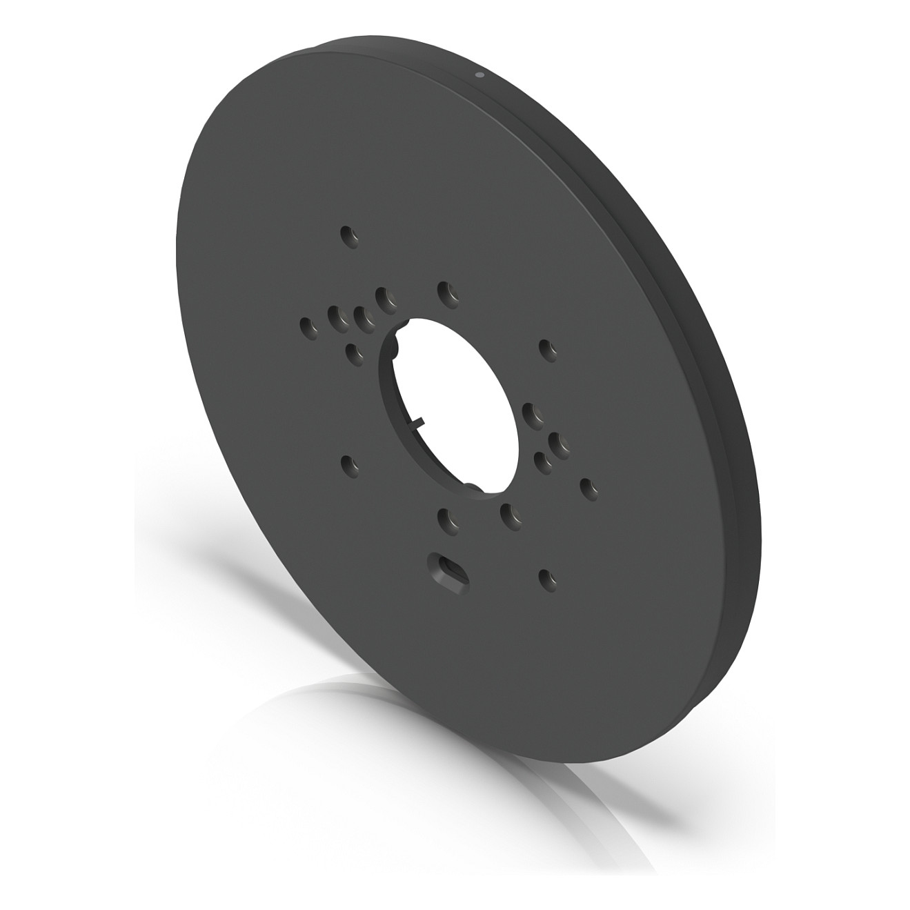 Pokrovna ploča UBIQUITI GigaBeam Cover Plate (crna boja) - UACC-GB-Plate-B-8